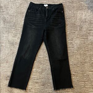 Mud Pie High-rise Black Jeans L